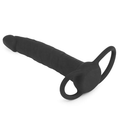 13 cm Siyah Anal Penis Halkası - kadikoyseksshop.com