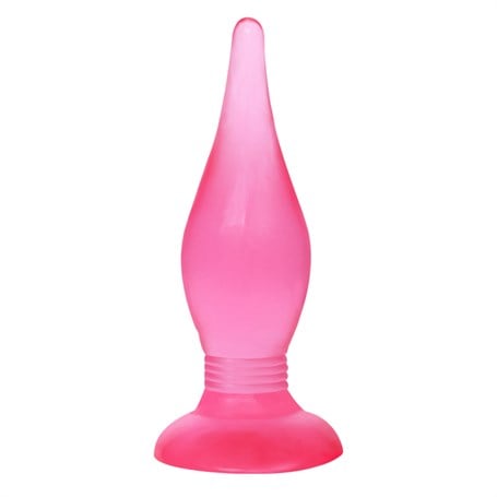 14,5 cm Vantuzlu Jel Anal Alıştırıcı Plug - kadikoyseksshop.com