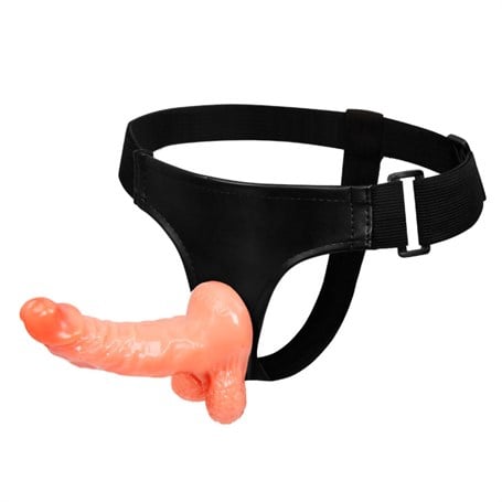 15 cm Belden Bağlamalı İçi Dolu Strapon Penis - kadikoyseksshop.com