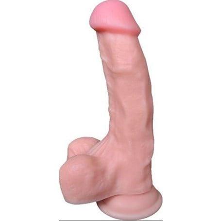 18 cm Belden Bağlamalı Realistik Dildo Penis Set - kadikoyseksshop.com