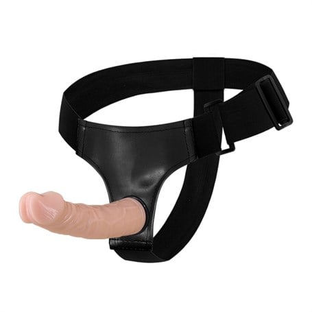 19 cm Belden Bağlamalı İçi Dolu Strapon Penis - kadikoyseksshop.com