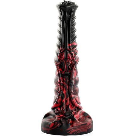 21 cm Et Dokulu Fantezi Renklerde Gerçekçi Çift Katmanlı Sünnetsiz Silikon Penis - Horse Power 5