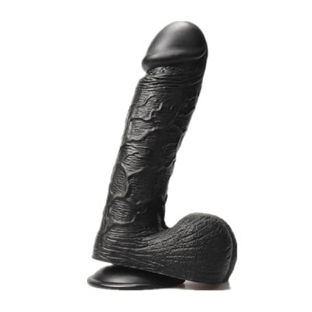 24 cm Dev Boy Realistik Vantuzlu Zenci Dildo Penis - kadikoyseksshop.com