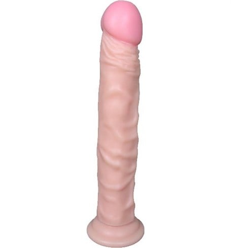 24 cm Realistik Testissiz Dildo Penis - Iron Luxman - kadikoyseksshop.com