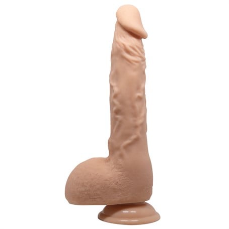 24 cm Realistik Vantuzlu Dildo Penis - kadikoyseksshop.com