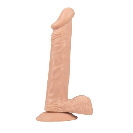 24 cm Vantuzlu Realistik Penis Anal Vajinal Dildo - kadikoyseksshop.com