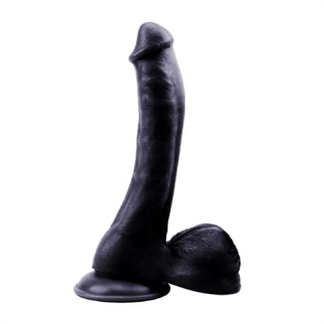 24 cm Realistik Vantuzlu Zenci Dildo Penis - kadikoyseksshop.com