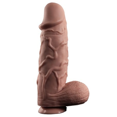 25 cm Gerçekçi Uzun & Kalın Dildo Penis - kadikoyseksshop.com