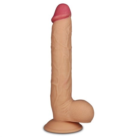 27,5 cm Gerçekçi Dev Dildo Penis - King Sized - kadikoyseksshop.com