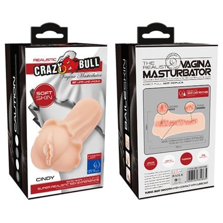 3 Boyutlu Özel Tasarım Suni Vajina Mastürbatör - Cindy - kadikoyseksshop.com
