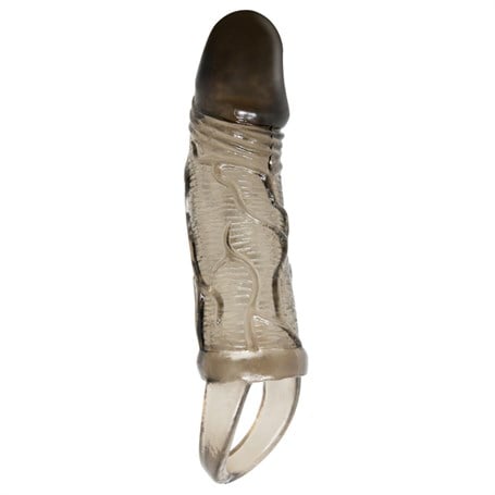 3 cm Dolgulu Penis Kılıfı Zenci - kadikoyseksshop.com