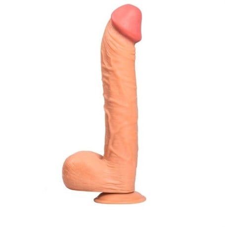 31,5 cm Dev Boy Realistik Vantuzlu Dildo Penis - kadikoyseksshop.com