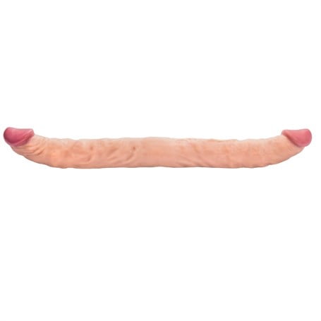 40 cm Çift Taraflı Realistik Dildo Anal Vajinal Penis - kadikoyseksshop.com