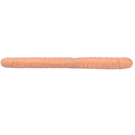 46 cm Çift Taraflı Realistik Dildo Anal Vajinal Penis - kadikoyseksshop.com