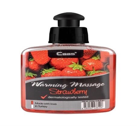 Cabs Warming Masaj Yağı 100 Ml - Çilek Aromalı - kadikoyseksshop.com