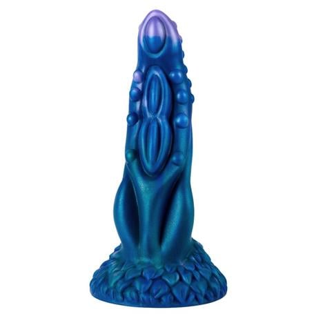 Belden Bağlamalı 21,6 cm Gerçekçi Kalın Dildo Penis - Monster47