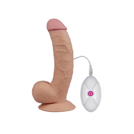 LOVETOY UR3 Yeni Nesil Titreşimli 20 cm Realistik Vibratör Dildo - kadikoyseksshop.com