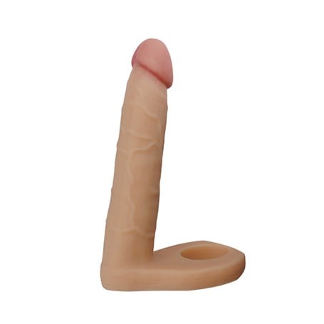 Soft Double Anal Dildo Penis 15,6 cm - kadikoyseksshop.com