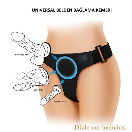 Universal Protez Penis Belden Bağlama Kemeri - Bobby - kadikoyseksshop.com