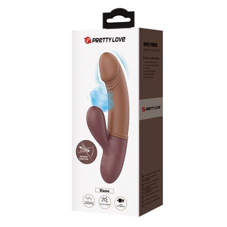 USB Şarjlı 7 Emme ve Titreşim Fonksiyonlu Teknolojik Vibratör Penis - Kane - kadikoyseksshop.com