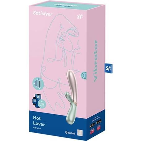 Satisfyer Hot Lover Usb Şarjlı Telefondan Kumandalı Isıtmalı Klitoris Uyarıcılı Teknolojik Vibratör - kadikoyseksshop.com