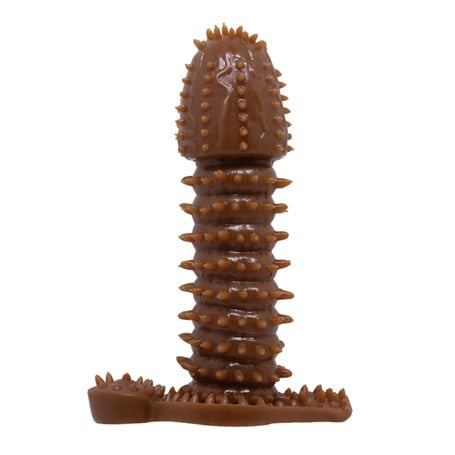 Vajinal Uyarıcı Tırtıklı Penis Kılıfı - kadikoyseksshop.com