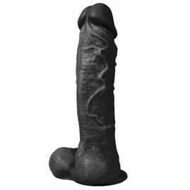 27 cm Realistik Zenci Dildo Penis - J. King - kadikoyseksshop.com